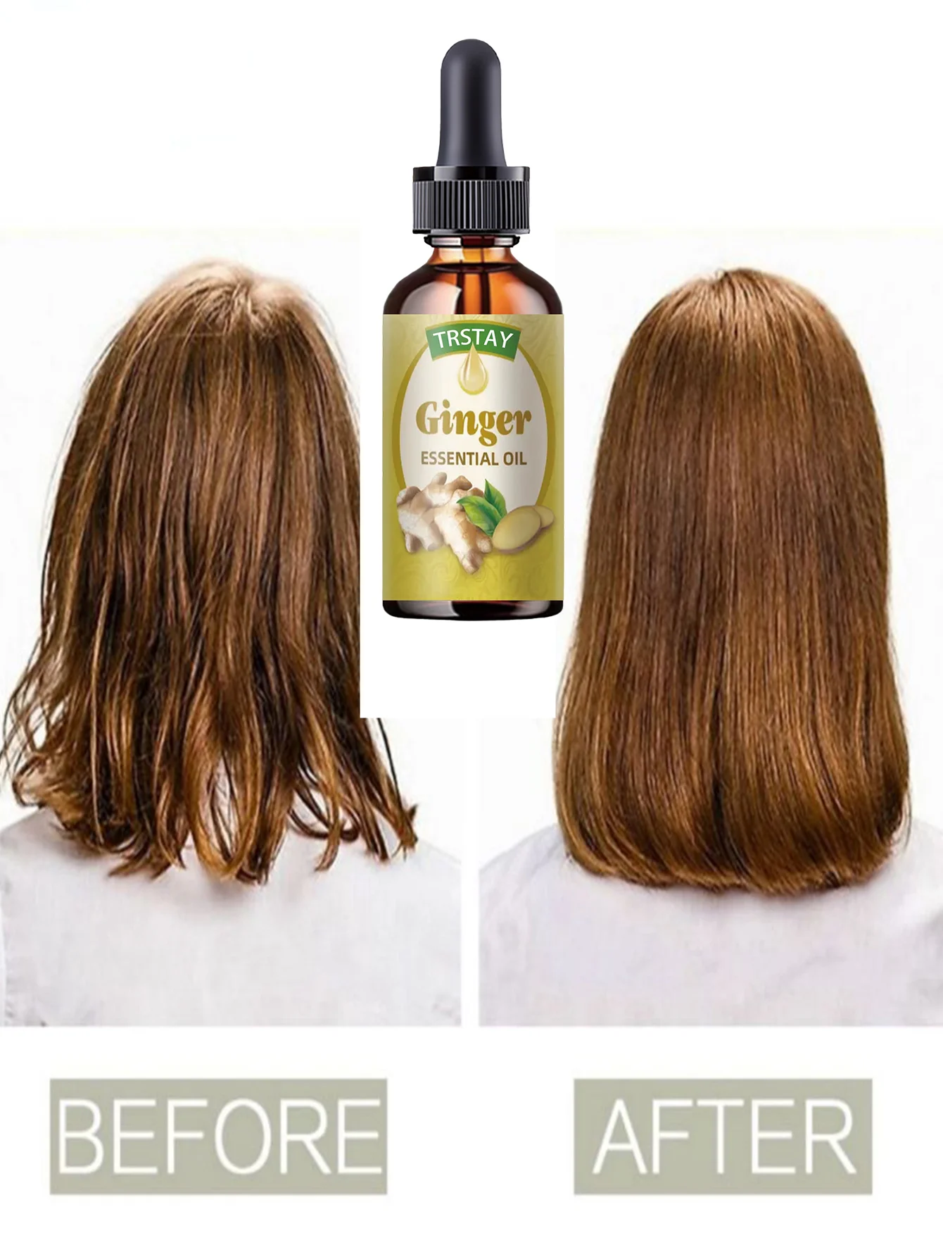 Moisturizing Hair Treatment Deep Conditioning Formula Repair Damaged Hair Smooth Frizz Split Ends Silky Smooth Tangle Free Enhan - Image 4