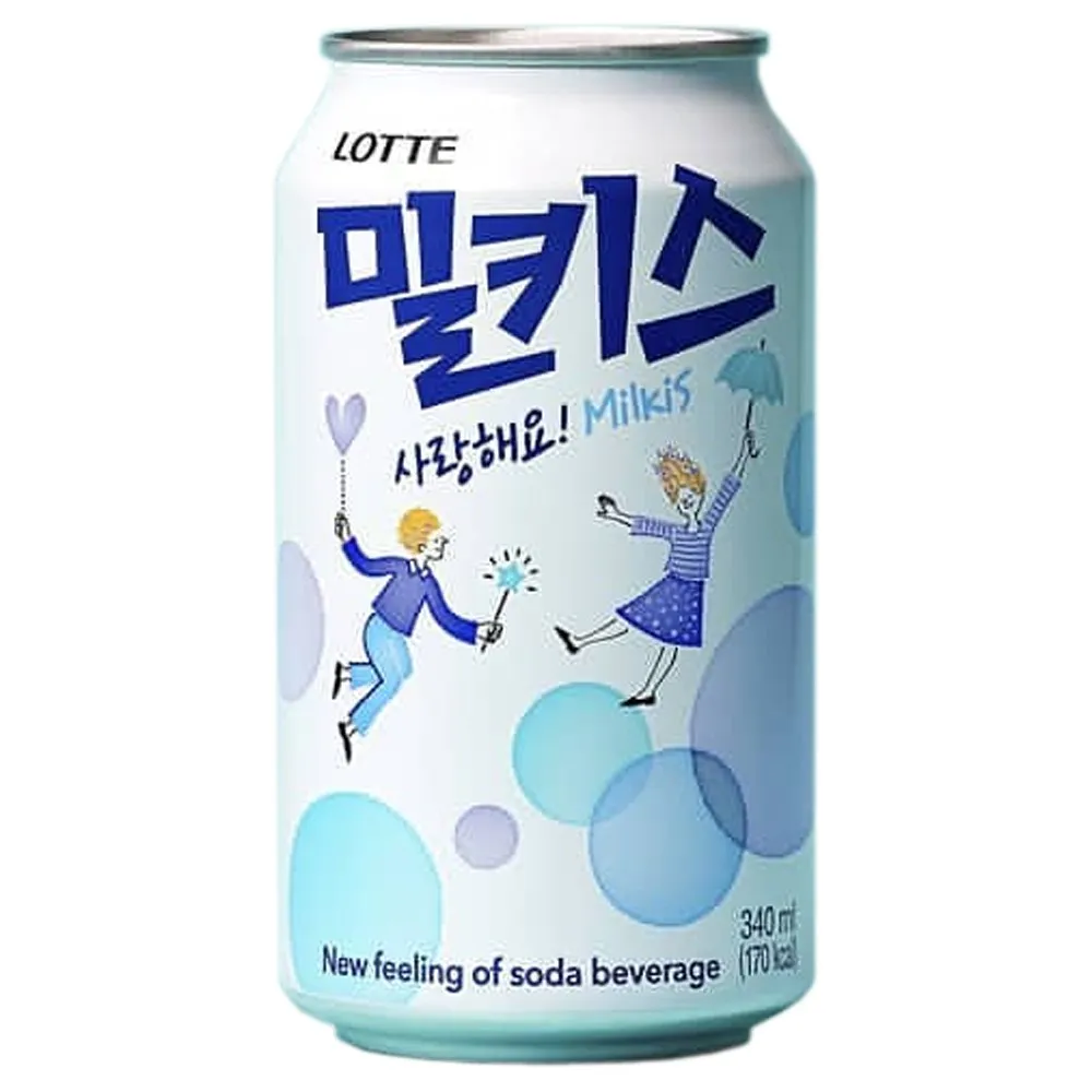 Lotte Milkis 340ml x 24 cans