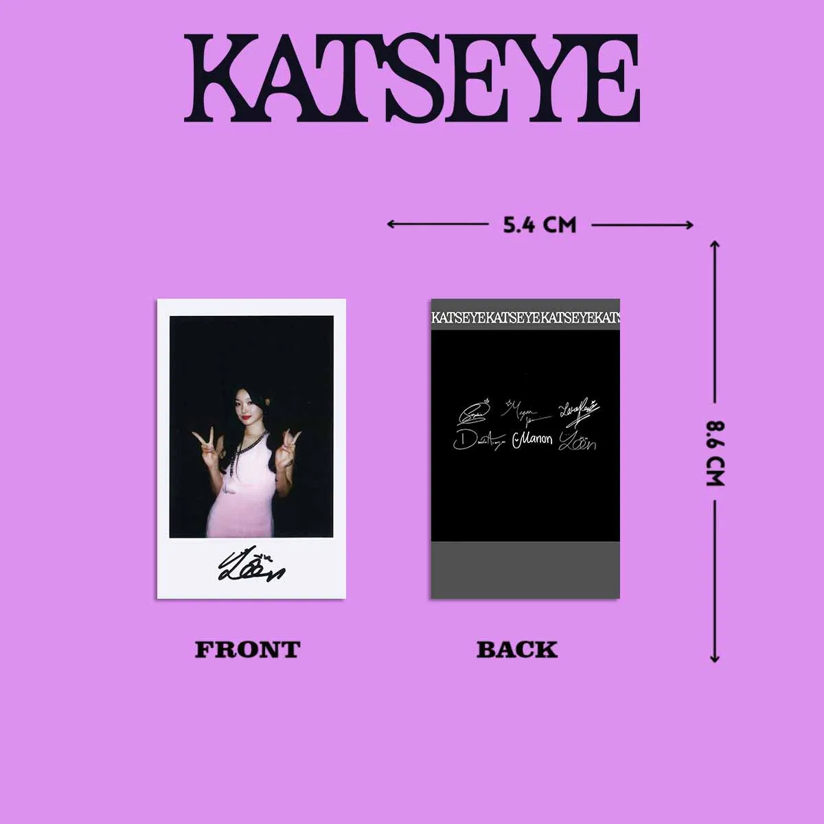 การ์ดภาพวงเกิร์ลกรุ๊ปเกาหลี KATSEYE ชุด 6 ชิ้น/เซ็ต คุณภาพสูง สไตล์ INS พิมพ์สองด้าน การ์ดโลโม่ แอนนี่ ทาร์ซาน เบลีย์ ของขวัญ