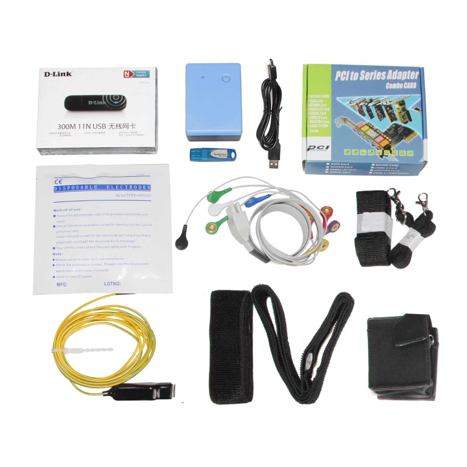 

CONTEC8000S 12-lead Wireless Stress ECG/EKG test System Recorder+Free PC Software