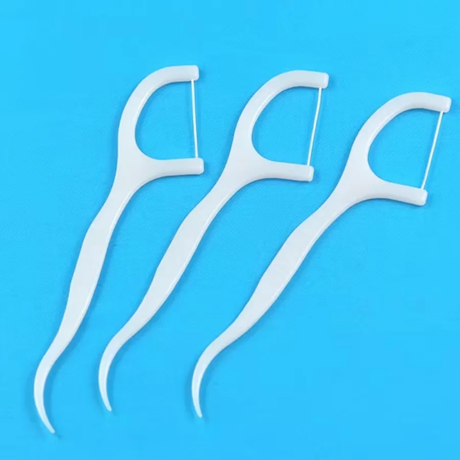 

100 штук в 2 коробках: одноразовые зубные нити-стики, гибкие, гладкие, для глубокой чистки, портативные, для домашнего ухода за полостью рта