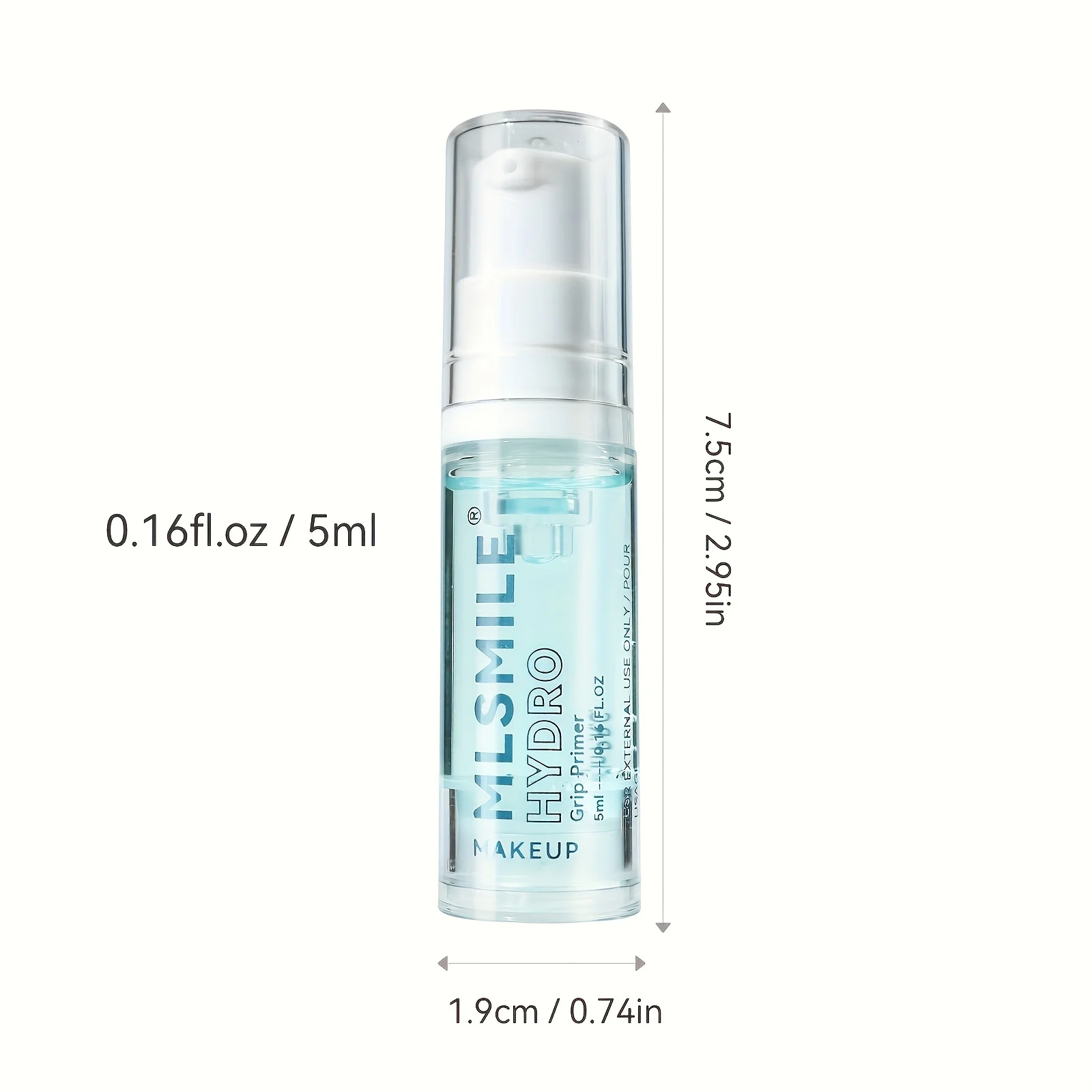 Power Grip Primer, Gel-Based Makeup Primer, Moisturizes, Primer Face Makeup for Long Lasting, Smoothing Foundation Primer