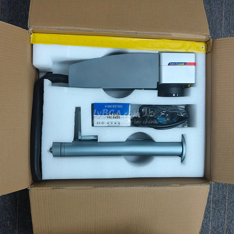 Machine de marquage laser à fibre LY 20W, graveur laser à fibre optique de bureau mini 220V, champ de travail 110*110mm, stock UE
