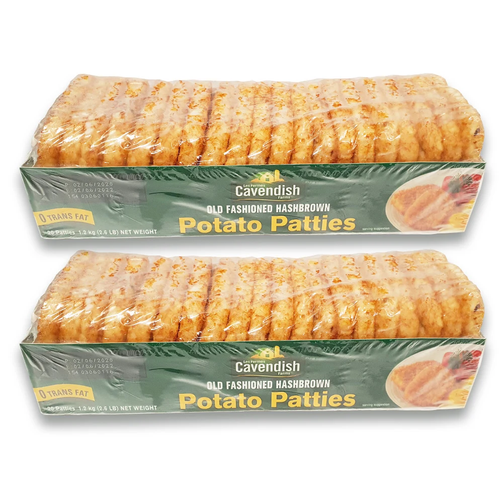 Costco Cavendish Hash Patata marrón 1,2kg X 2