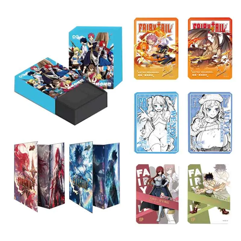 STAN-FAIRY TAIL Collection Cards Booster Box Infinite Dimension Studio Rare Anime Playing Game Board Cards