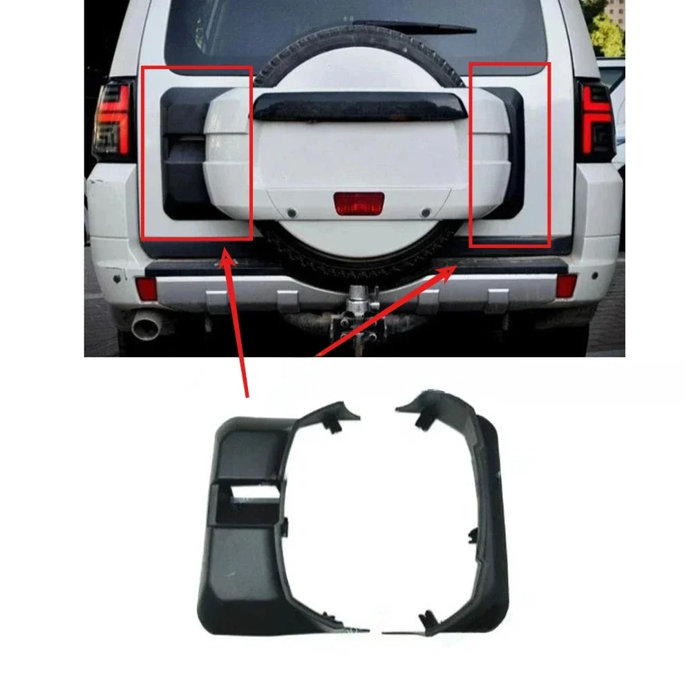 Couvercle de Spare Arrière pour Pajero V97, V93, Support L ou R pour Montero V98, V95, V87, 2007-2013, 1 Pièce