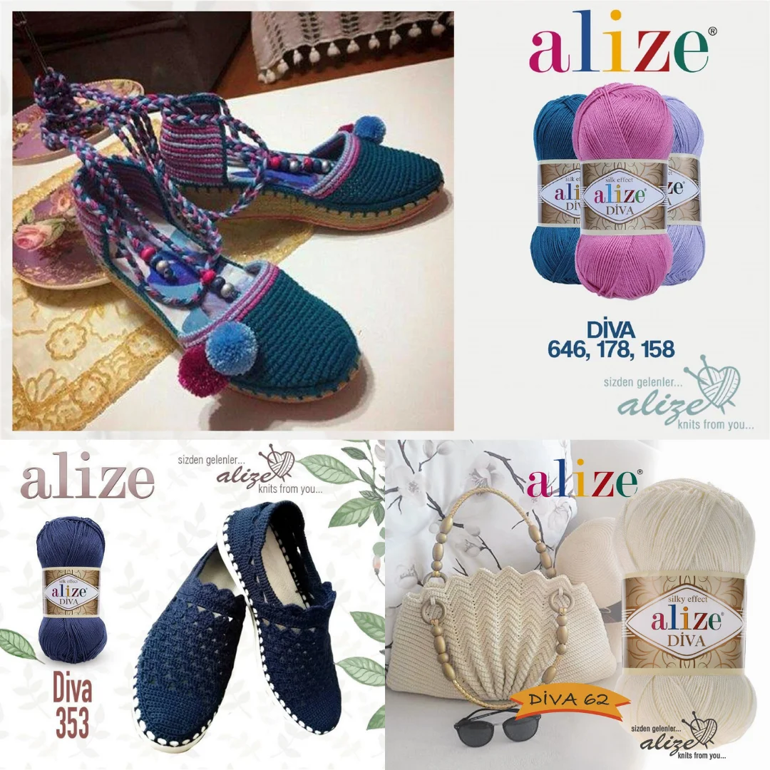 Alize Diva 100g akrylowe miękka przędza do dzierganie ręczne szydełkowanie nici DIY Amigurumi Baby dzianina koc ponczo