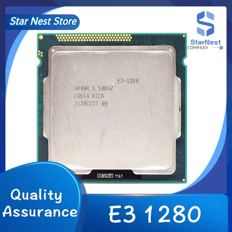 Xeon E3 1280 3.5GHz LGA 1155 cpu processor