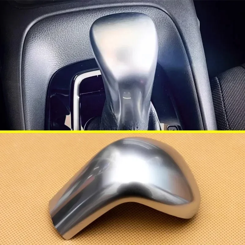 For Toyota Corolla Cross Camry Suzuki Swace 2018 2019 2020 2021-2024 2025 Interior Gear Shift Lever Knob Cover Cap Matte Chrome