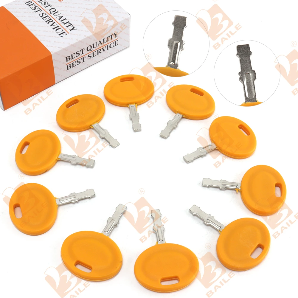 10PCS 925-2054A Lgnition Keys For Cub Cadet Mower and Lawn Tractor Ignition Key