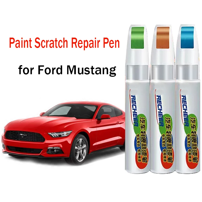 Car Paint Pen Scratch Repair Touch-Up Paint Pen for Ford Mustang Paint Scratch Remover Car Paint Care Accessories