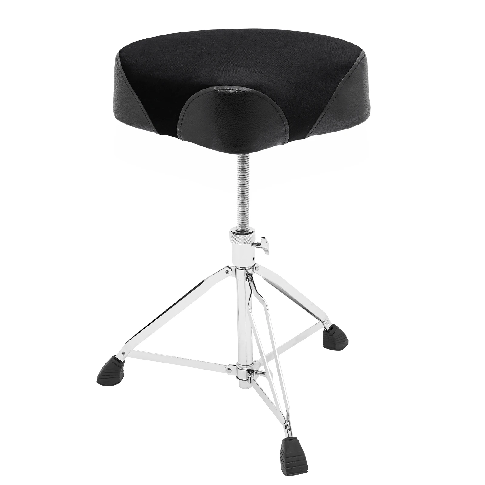 Adjustable Drum Stool, Drum Chair Seat, Padded Drum Seat Adjustable Height Foldable & Portable for Music Classrooms, Hair Salons