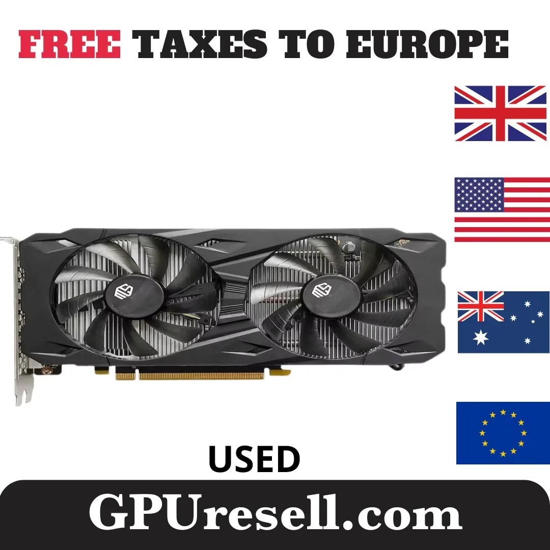 USED Gaming Graphics Card GTX 1660 Super 6GB Placa De Video GDDR6 192 Bit PCI-E 3.0×16 8Pin gtx 1660super 6gb game Video Card