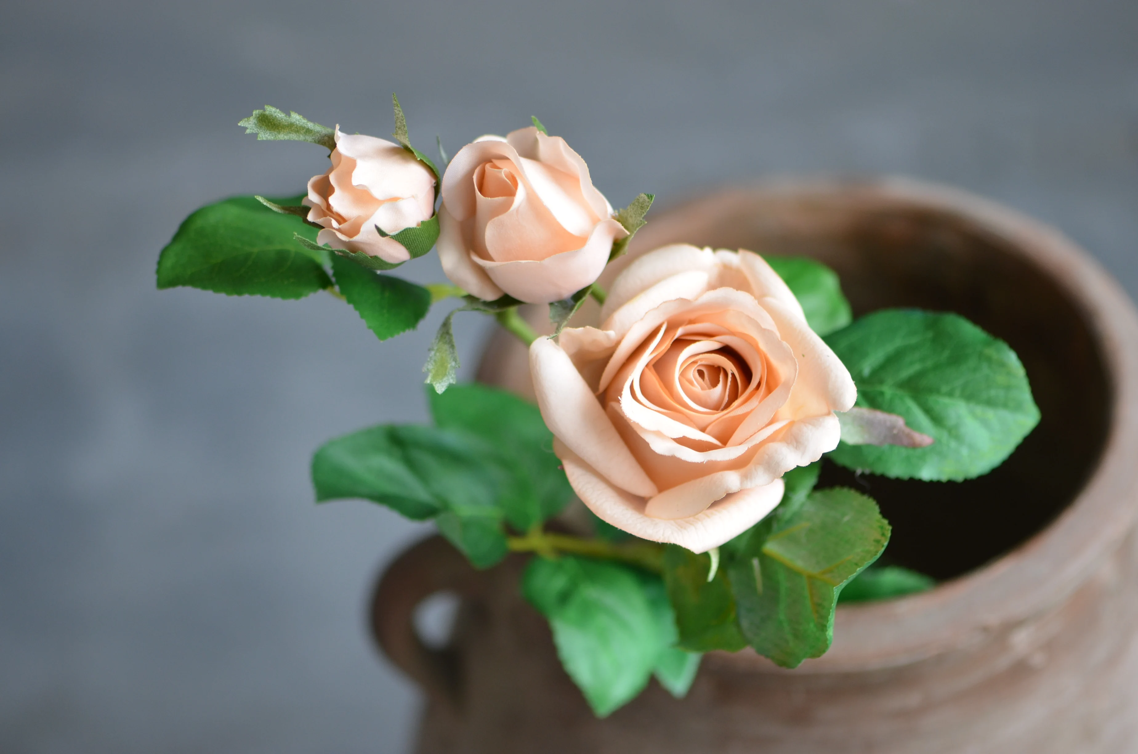 Morandi Pink Coffee Roses, Real Touch Pale Blue Rose, Dusty Pink Roses, Faux Brown Champagne Roses, DIY Wedding Centerpieces