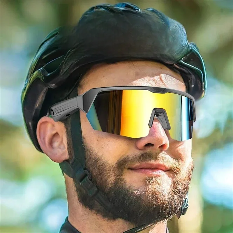 AliExpress luxuglow Cycling Bluetooth Smart Glasses Technology Audio Call Remote Headset Sunglasses Sports Driving Music Earbuds Headphones
