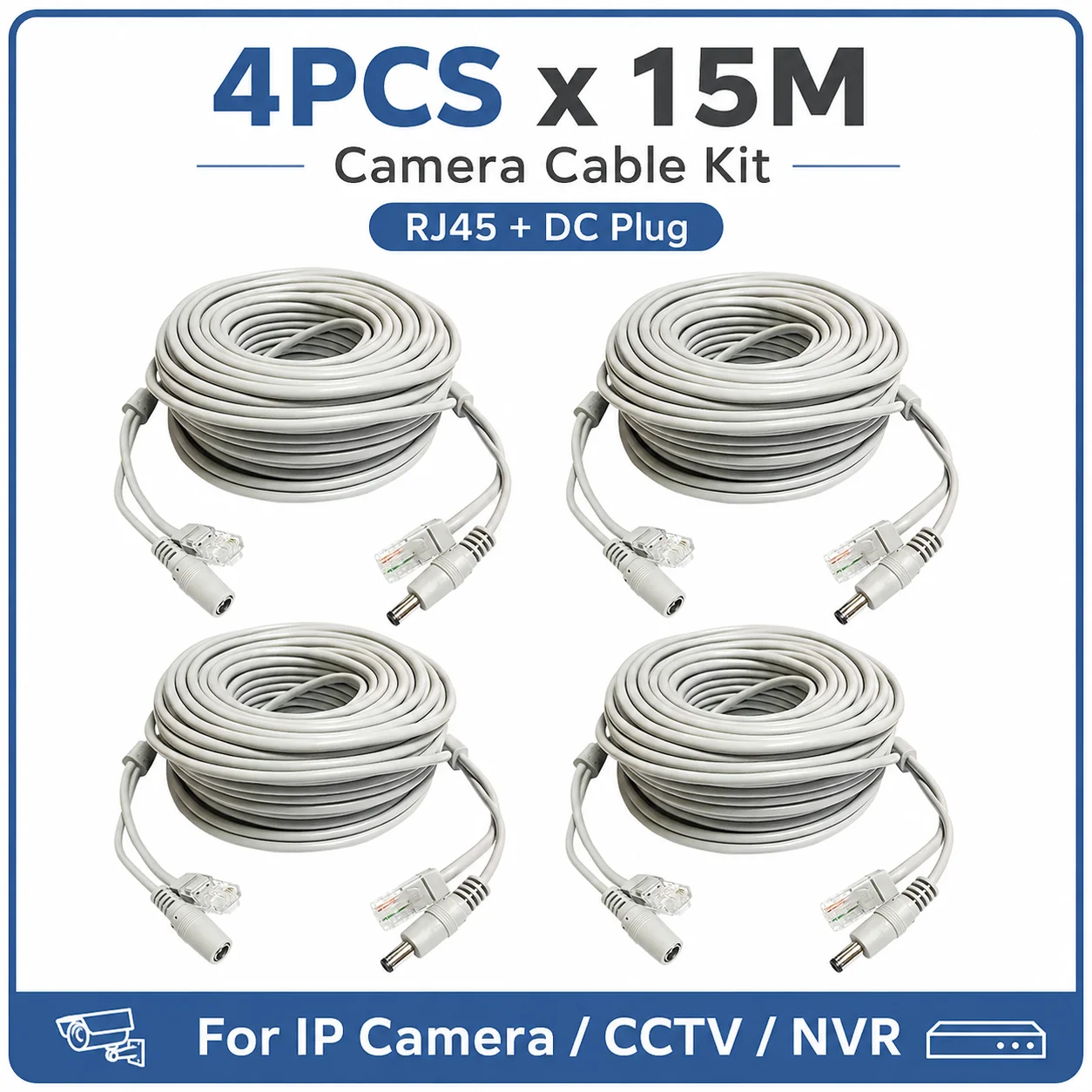poe-イーサネット延長ケーブル-rj45-dc-55x21mm-電源ケーブル-4-コアネットワーク-cctv-ip-カメラ-nvr-セキュリティシステムワイヤーキット-10-メートル-15-メートル