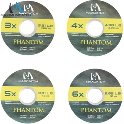 Maximumcatch Fly Fishing Tippet Line Nylon Tippet Material Clear Color 25/50M 0X/1X/2X/3X/4X/5X/6X/7X