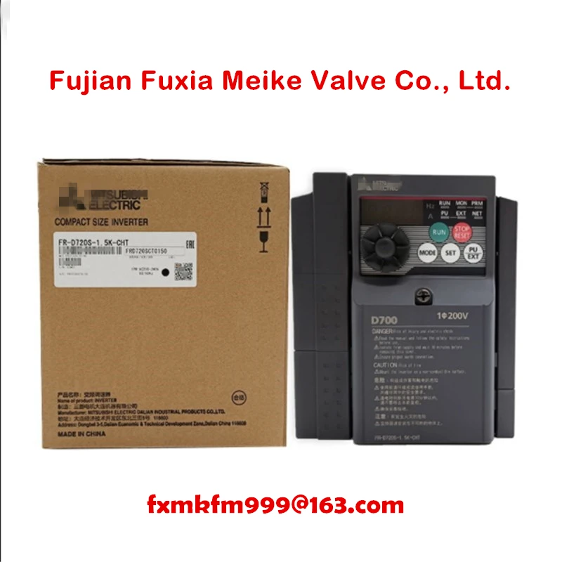 

FR-D720S-0.1K-CHT 0.2K 0.4K 0.75K 1.5K 2.2K FR D720S CHT New Original Frequency Converter