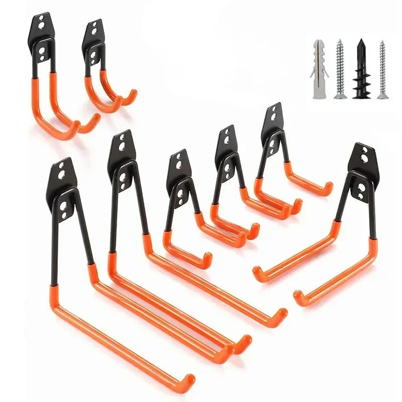 AliExpress NONE Bicycle Garage Heavy Storage Hook Warehouse Hardware Strong Load-Bearing Small/Medium Square Hook Tool Storage Wall Metal Hook