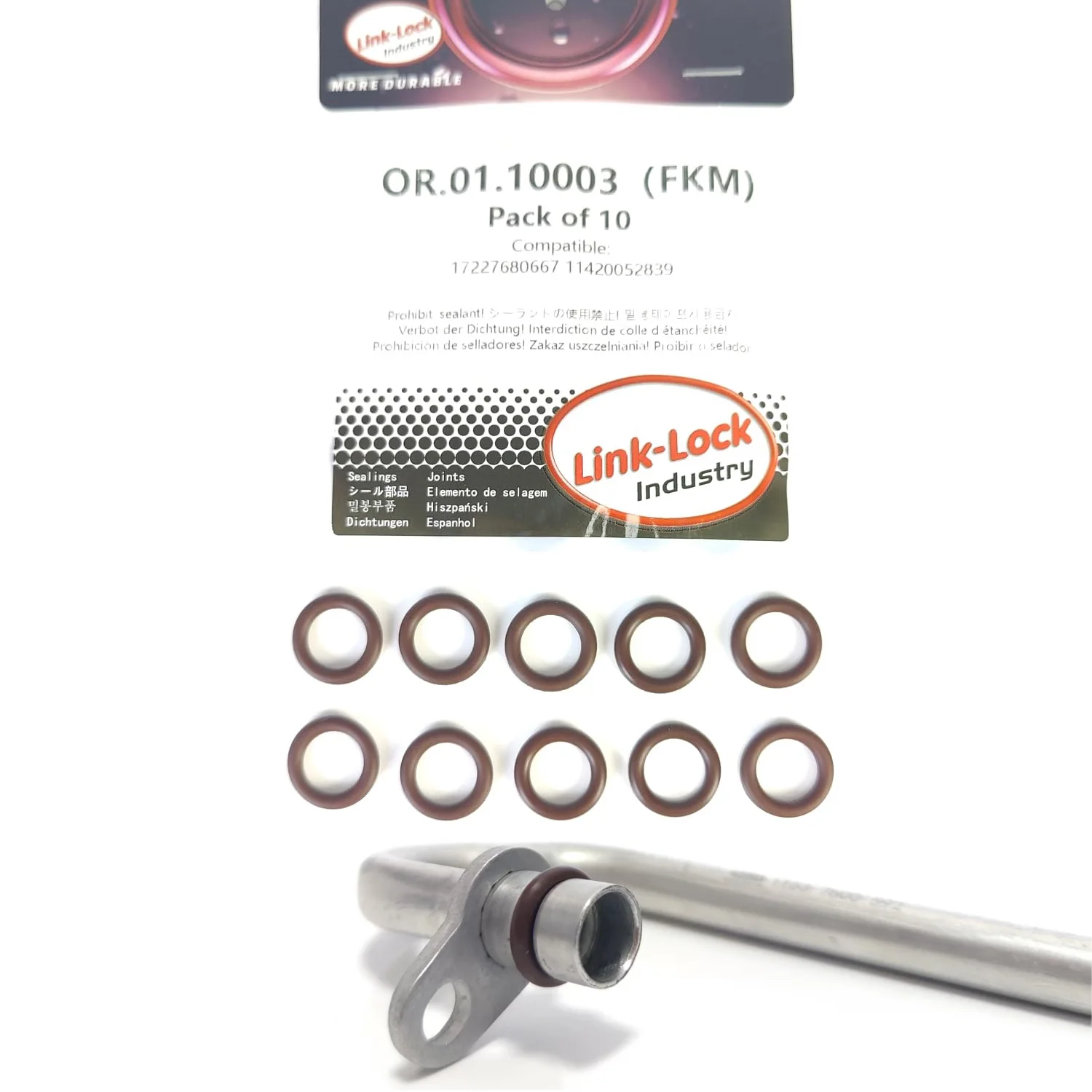 10PCS Fkm Viton OR.…
