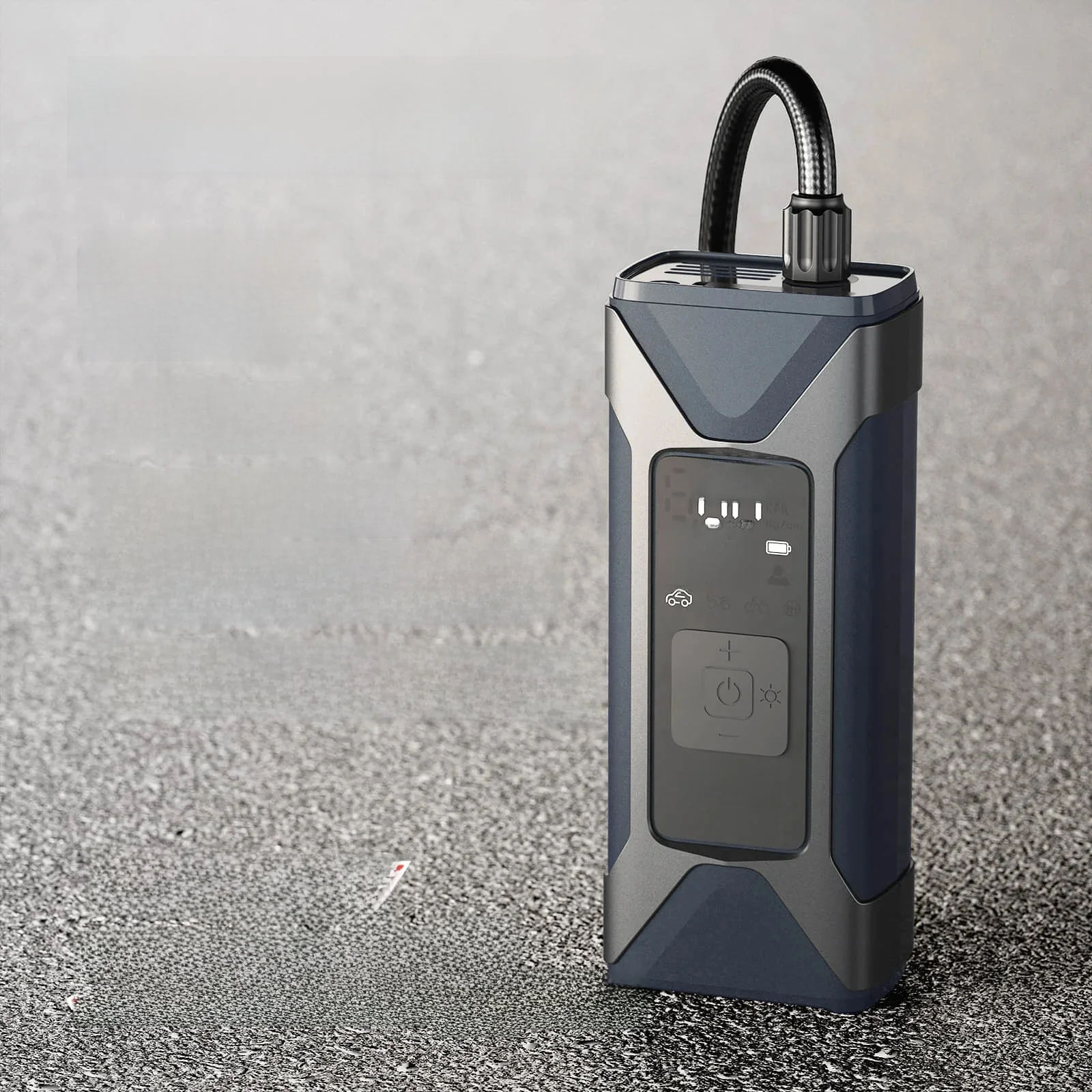 AliExpress ASMAX Motorcycle Air Pump 7500mAh Tyre Electric Inflator Pump 160PSI Portable Inflator Pump for Car Bicycle Balls Air Compressor