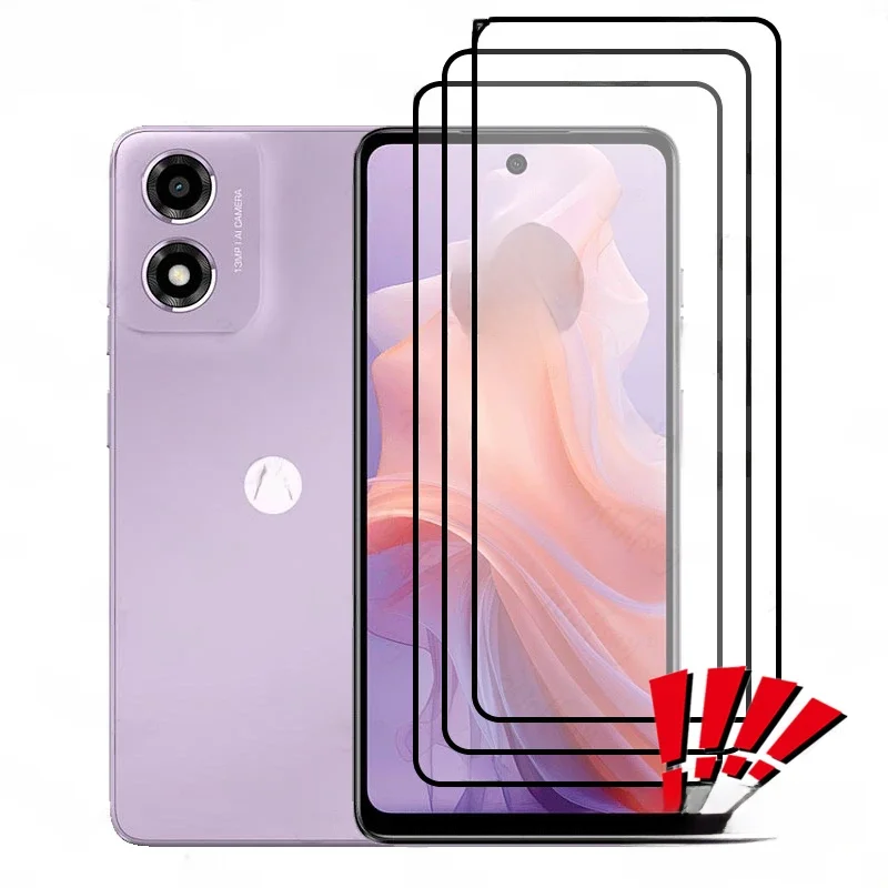 Protecteur d'écran à colle à couverture complète pour Motorola Moto E14, verre trempé pour Moto E14 E13 E22 E32S E20 E40, verre pour Moto E14