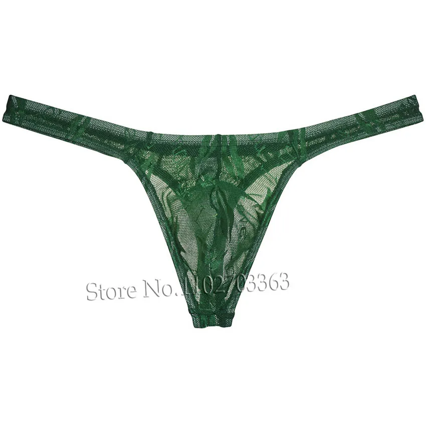 Men's T-Back Unveil Allure In See-Through Thong Style Minimal Coverage Sexy Design Tangas With Pouch Offers Support Enhancement