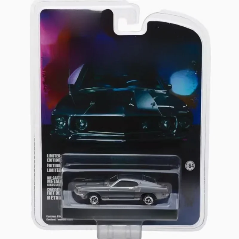 Greenlight 1:64 Skala 1969/1967 Ford Mustang BOSS 429/ELEANOR Alloy Car Model Classics Adult Souvenir Gift Static Display — 2