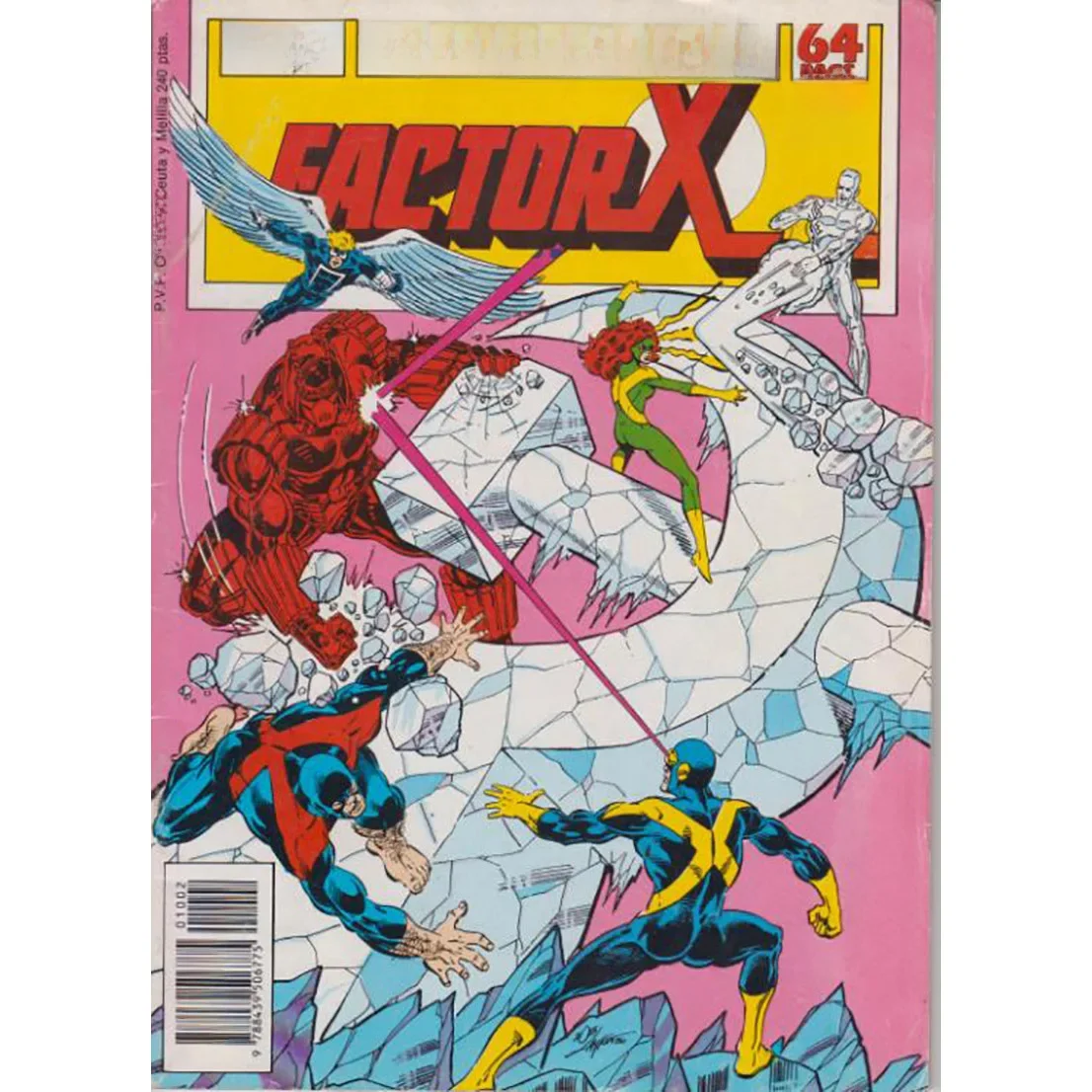 Marvel-Factor X "Primavera Especial", ED Forex-livro de quadrinhos do ano 1989 ano, com livro