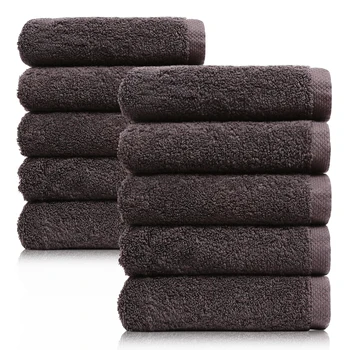 코튼리빙 40수 200g 100% 호텔타올, 진회색 5장/10장, 샤워 타월,  부드러운 수건 Hotel Bathroom Shower Towels  Best5