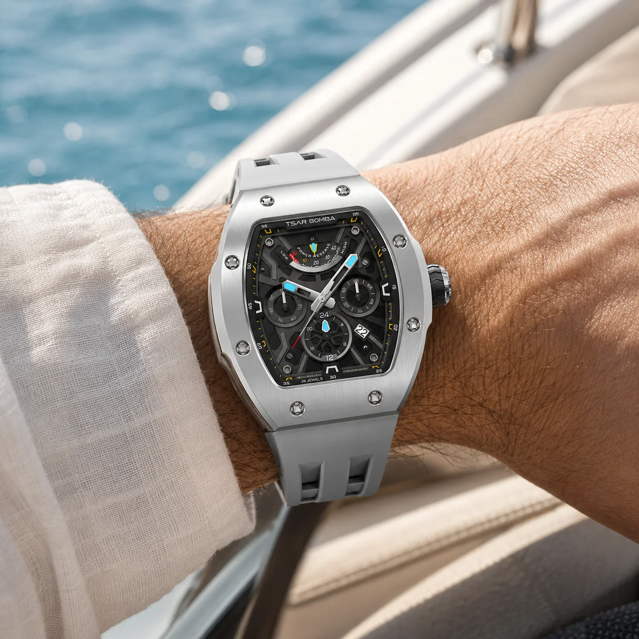 TSAR BOMBA Reloj Hombre Mecáni - Luxury Watch In Usa reseña y precio