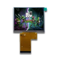 3,5 pulgadas para ANBERNIC RG35XXH RG35XX H Mini sistema de consola de juegos portátil Retro reproductor de juegos pantalla LCD sin cubierta de vidrio