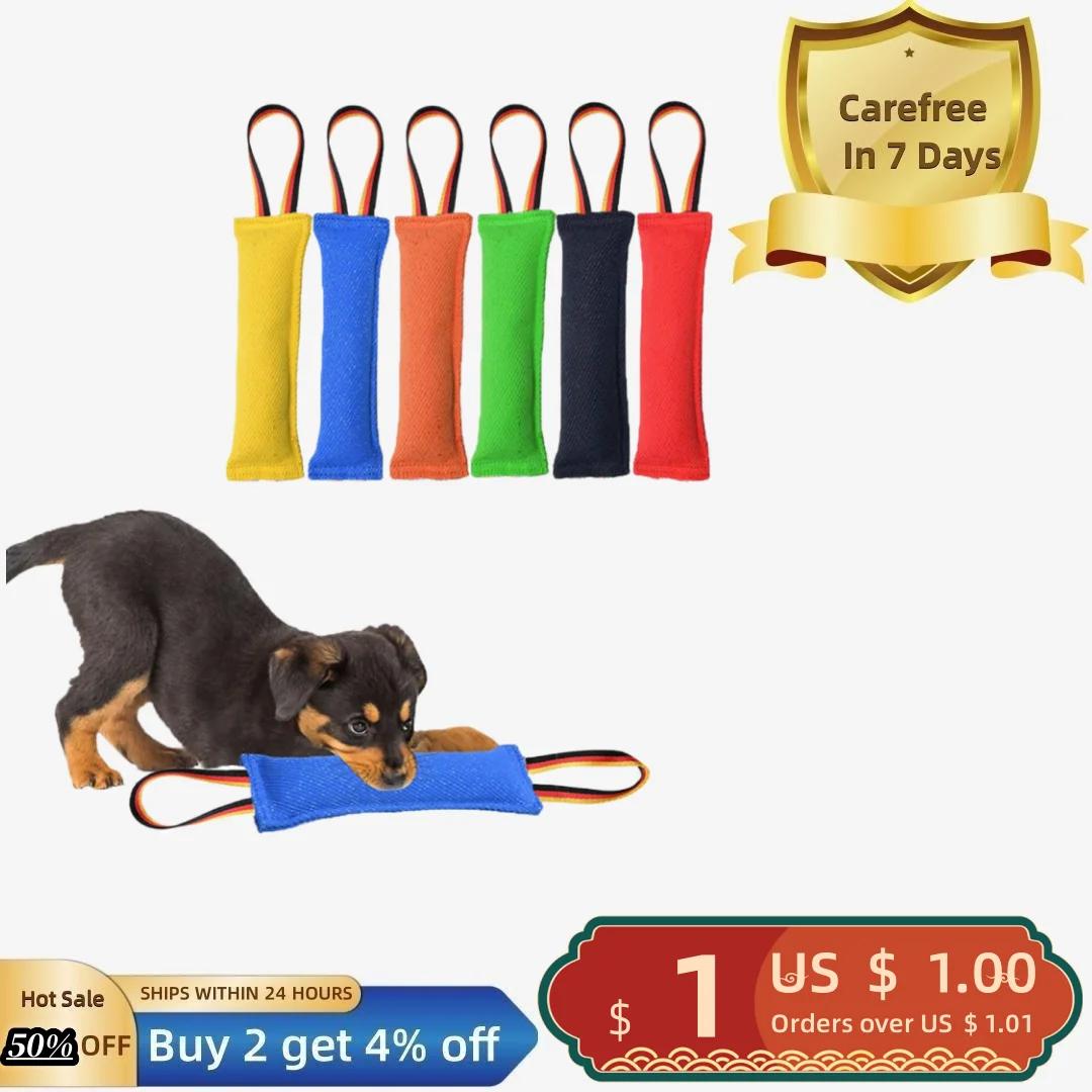 

Dog Tug Toy Tear-Resistant Large Dog Bite Pillow Interactive Play Accessory Indoor Outdoor Pet Training Equipment