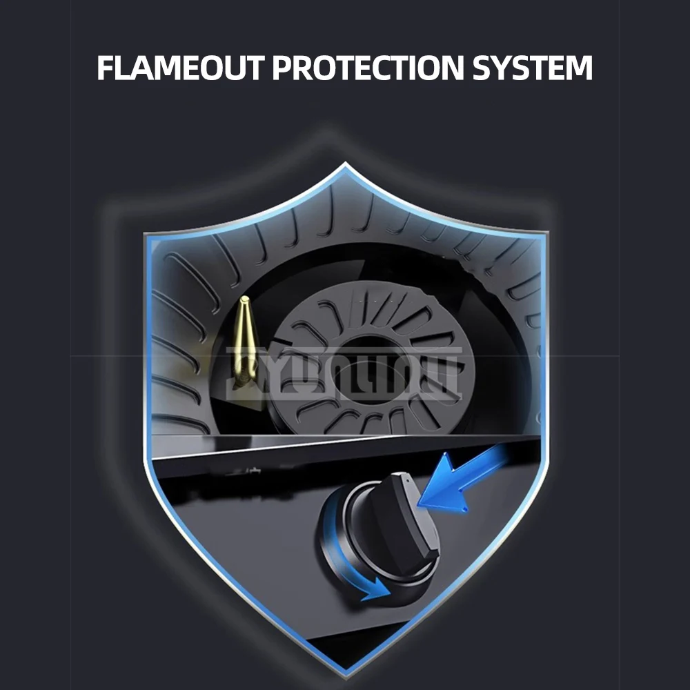 가정용 데스크탑 가스 스토브, 천연 가스, 액화 가스 스토브, 이중 화로, 고화로