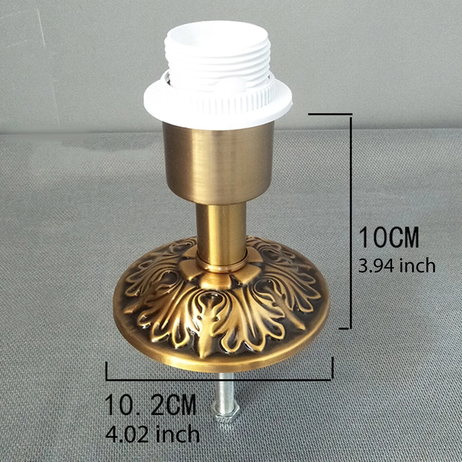 E27 Lamphouder Stevige lampvoet Eenvoudig te installeren Vervanging E27 Metaal DIY Gemodificeerde Tafellamp Accessoires Keramische Fles Onderdeel
