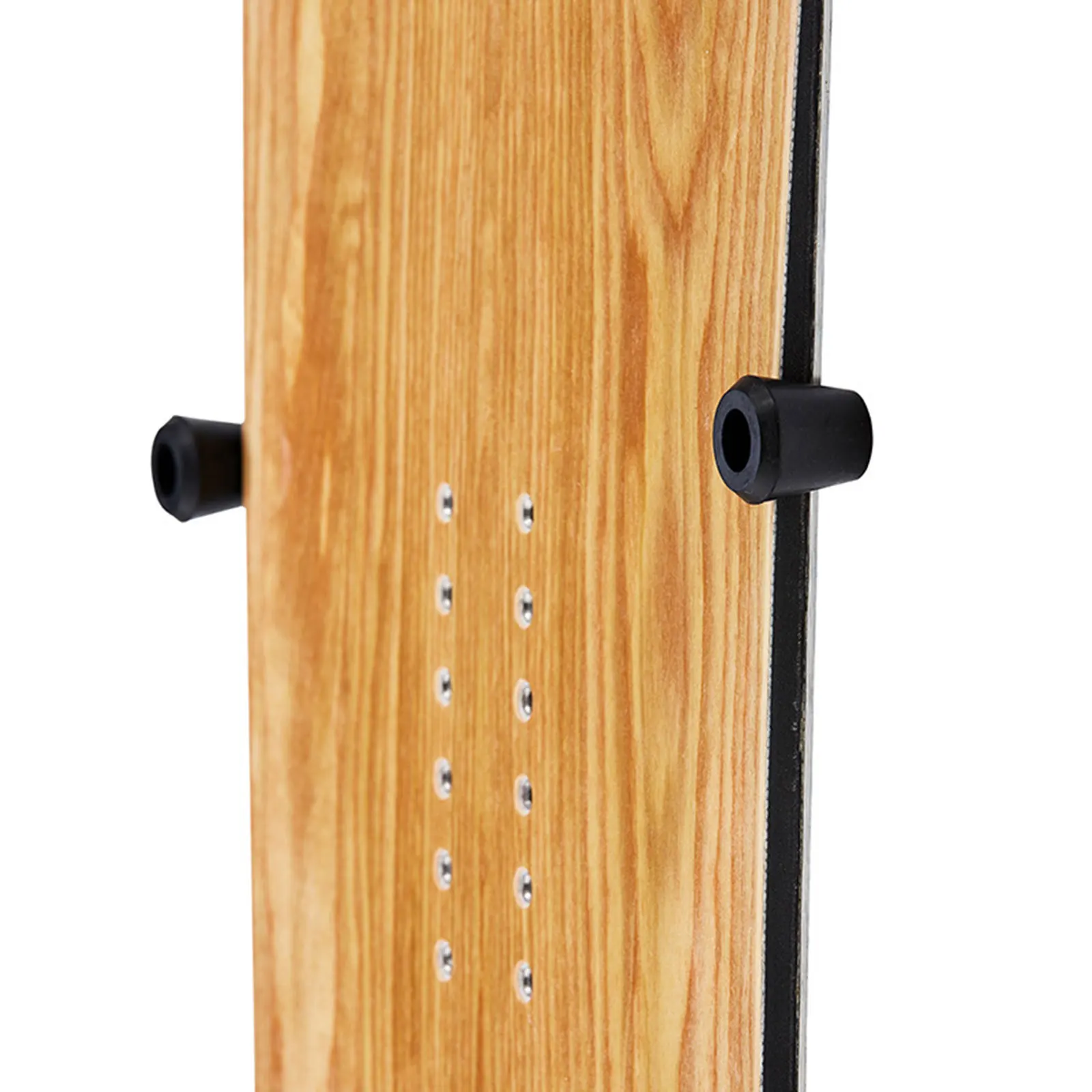 2 قطعة المطاط على الجليد جدار جبل عرض شماعات العالمي مستقرة التزلج تخزين الرف لتنظيم المنزل سهلة التركيب #4