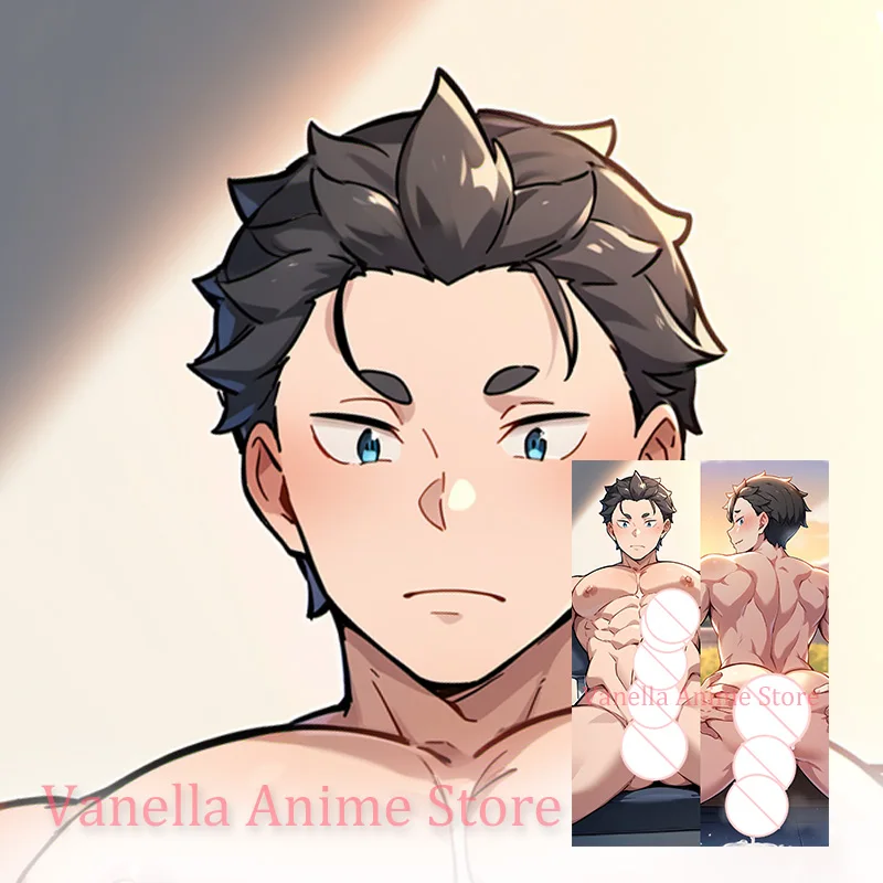 Dakimakura Subaru Natsuki Re:Zero Anime Double-Sided Print Body Pillow Cover Life-Size Pillowcase Gifts