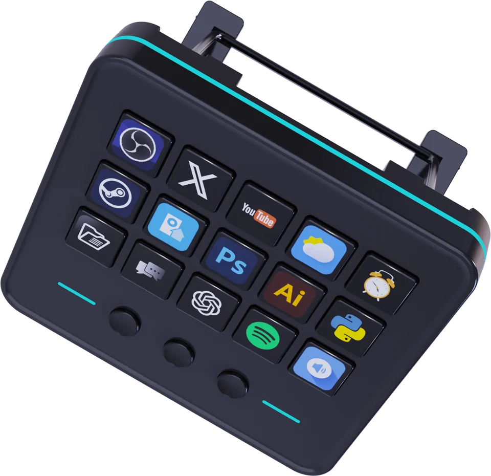 MiraBox M18 V3 Stream Deck Macropad Streamdeck Deck Dock Macro
