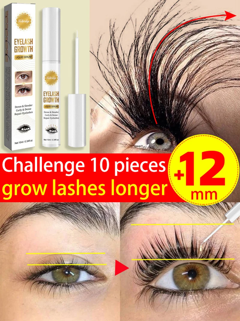 

Fast Eyelash Growth Serum Enhancer Eyelash Longer Fuller Liquid Thicker Lashes Natural Curling Lash Lifting Makeup Beauty Care