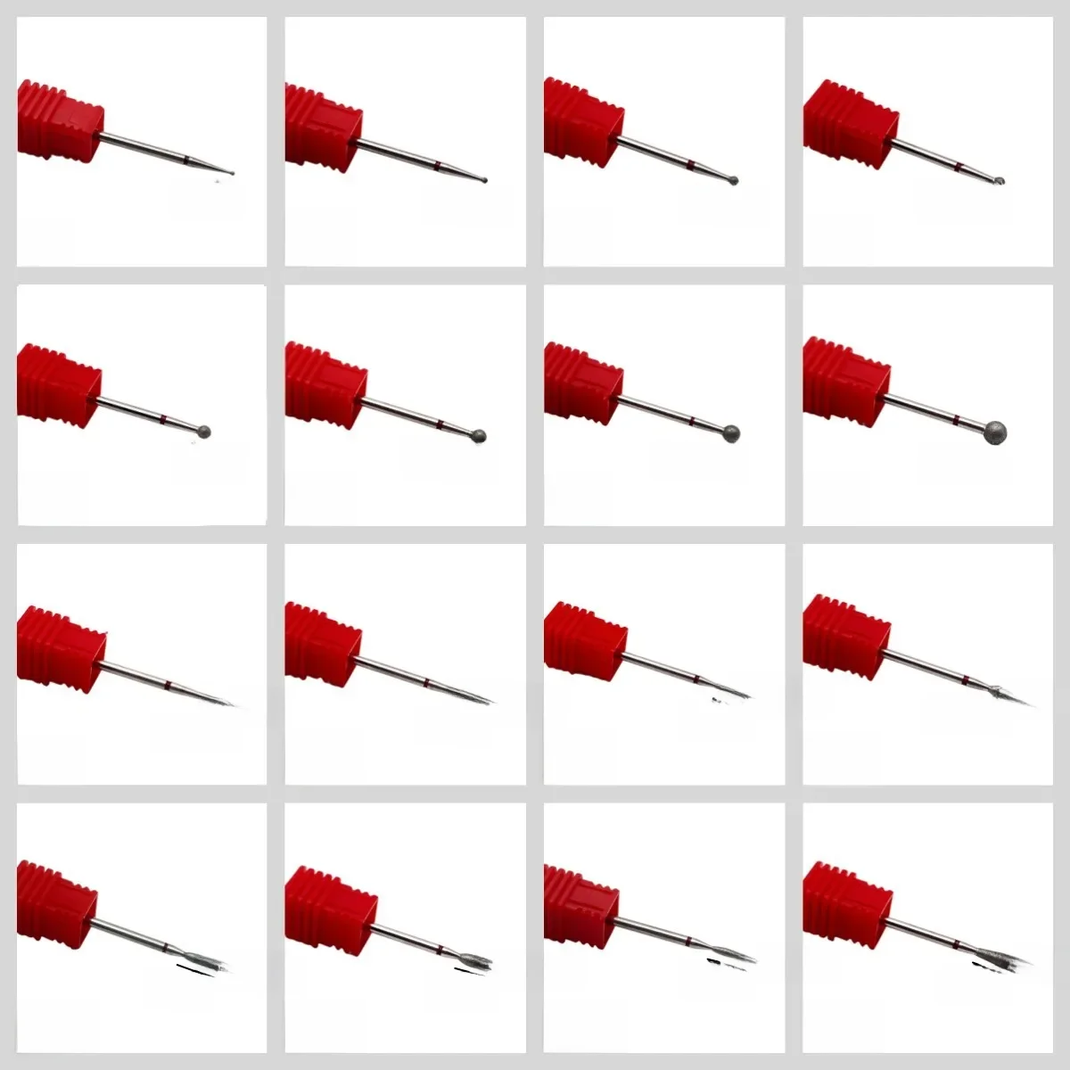 1 pièces diamant foret à ongles rotatif fraises électriques pour pédicure manucure fichiers cuticules bavure outils à ongles accessoire