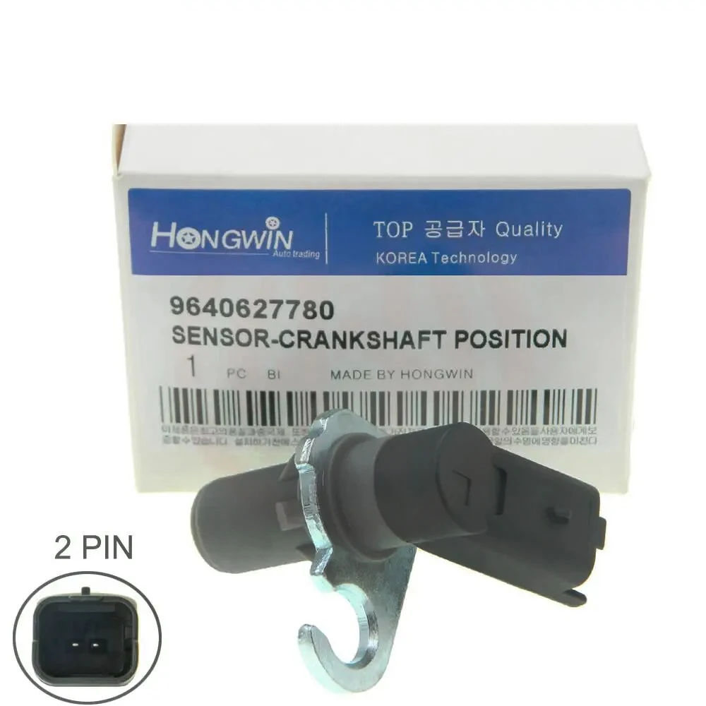 Crankshaft Position Sensor 9640627780 For Peugeot 206 307 308 407 607 807 Expert Ranch Citroen Berlingo C4 C5 C6 C8 Jumpy Xsara