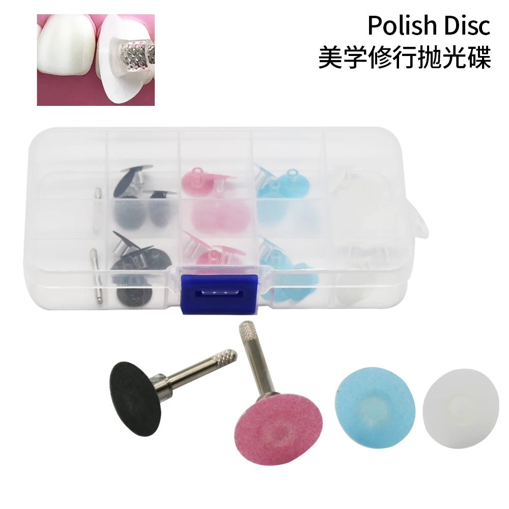 Dental Polishing Discs Composite Finishing Disc Teeth Whitening Materials Polishing Reduction Contouring Mandrel