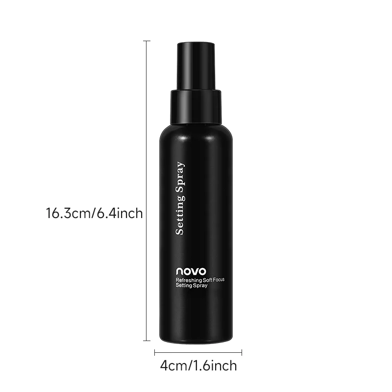 Spray fixateur pour maquillage et apprêt pour le visage, acide hyaluronique pour une hydratation en profondeur, spray fixateur de maquillage longue durée 24h