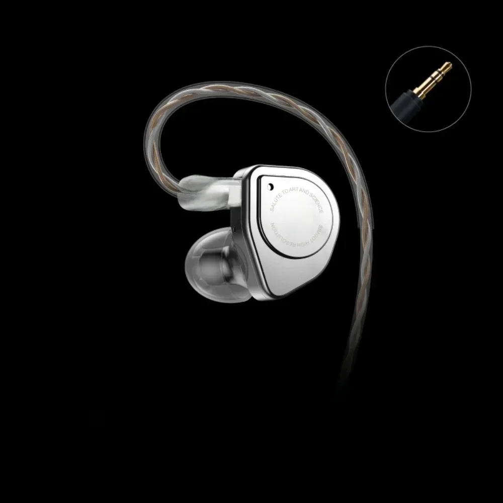 SIMGOT EW200 dynamiczne douszne słuchawki przewodowe HiFi gładkie, wysokiej jakości, dobrze wyglądające, dobra jakość dźwięku, ergonomiczne prezenty projektowe — zdjęcie produktu 7