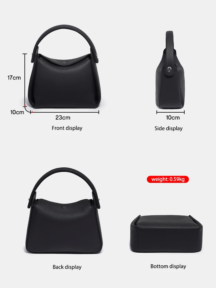 Zency, nueva marca de lujo Simple para mujer, bolso de almohada de Color sólido, bolso de cuero de diseñador, bolsos cruzados con asa superior para