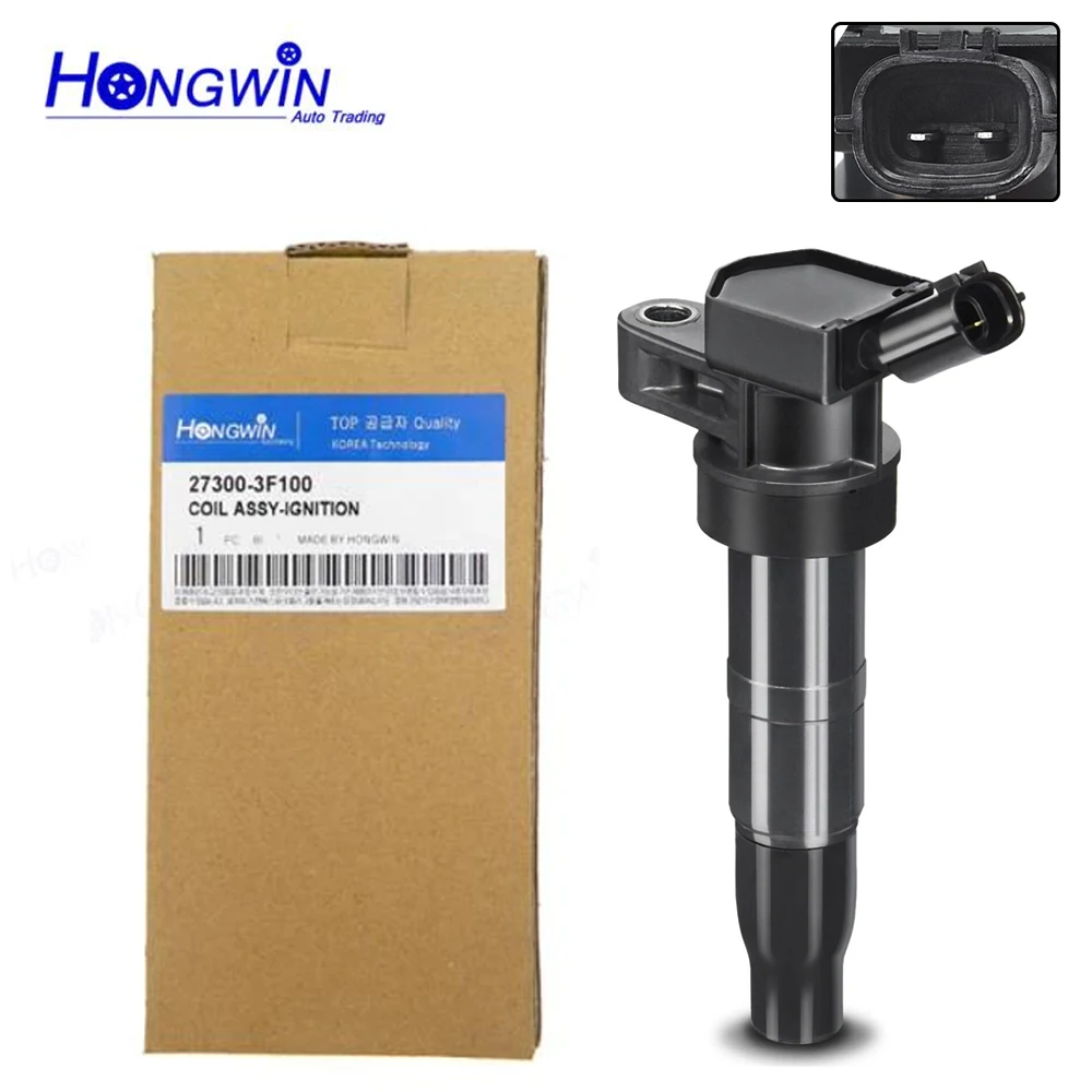 27300-3F100 New Ignition Coil For Hyundai Genesis Tucson Sonata Kia Optima Sorento Sportage 273003F100 27301-3F100 27300-2G000