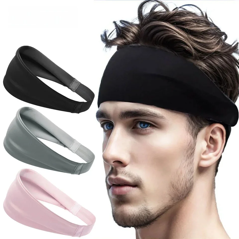 AliExpress Aolikes AOLIKES Sports Headbands for Men Women 1PC Non-Slip Moisture Wicking Workout Sweatband Fitness Running Cycling Yoga Hairband