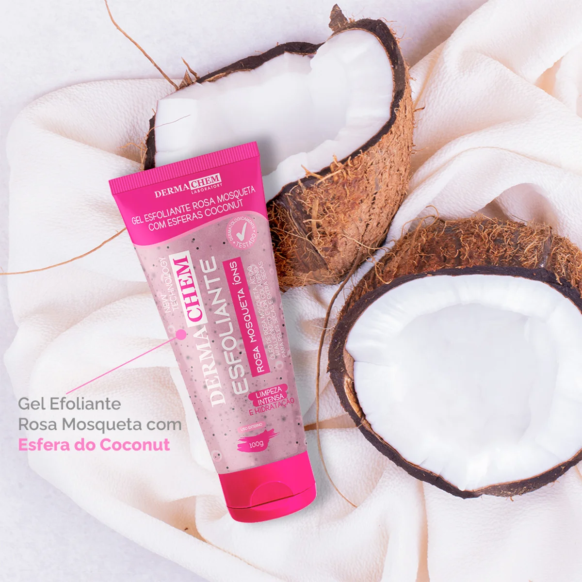 Gel Exfoliating Pink Mosquette-Dermachem