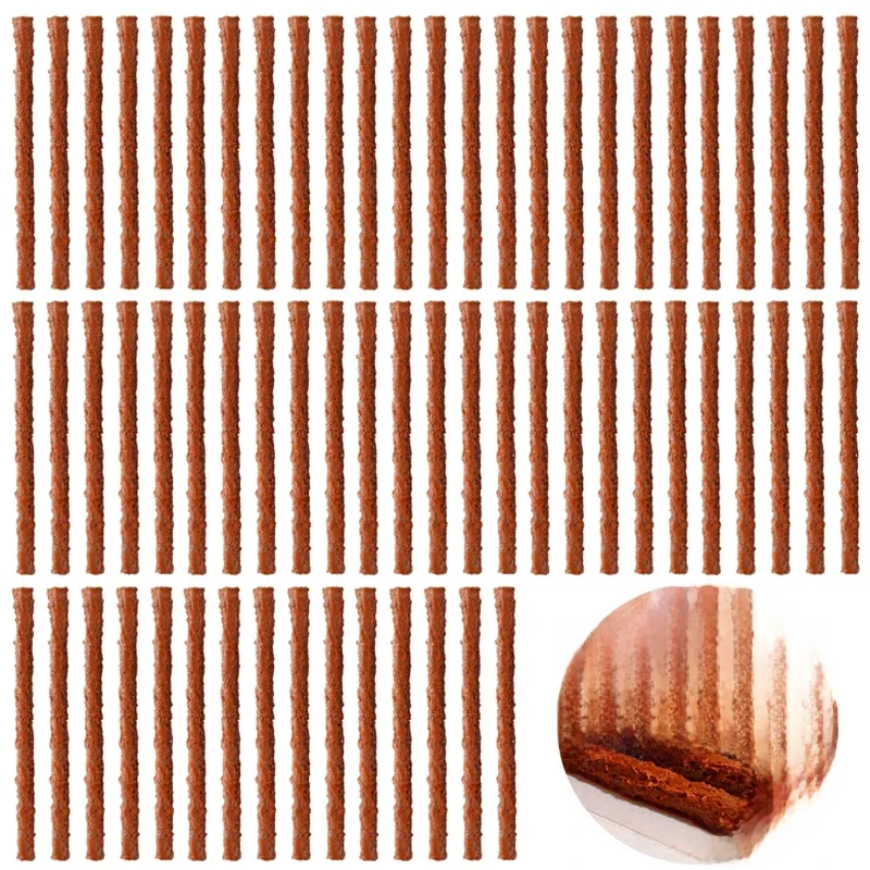 AliExpress 100Pcs Tire Repair Strips Tubeless Rubber Stiring Glue Seals for Car Motorcycle Bike Tyre Puncture Rubber Strip Plug Repair Tool