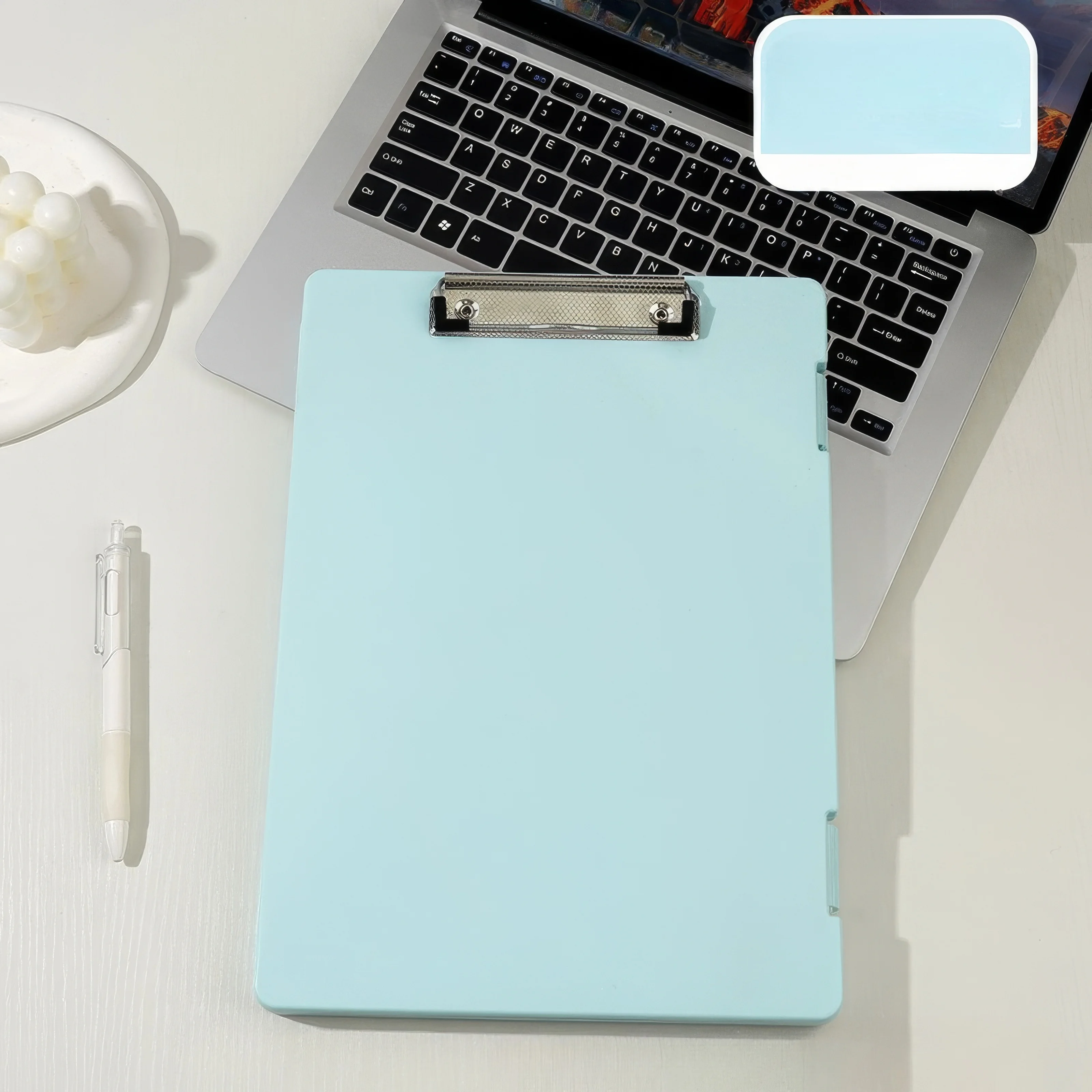 3 Color Folder Storage Boxes, Multifunctional Desktop Manager, Suitable for Daily Organization and Office File Storage